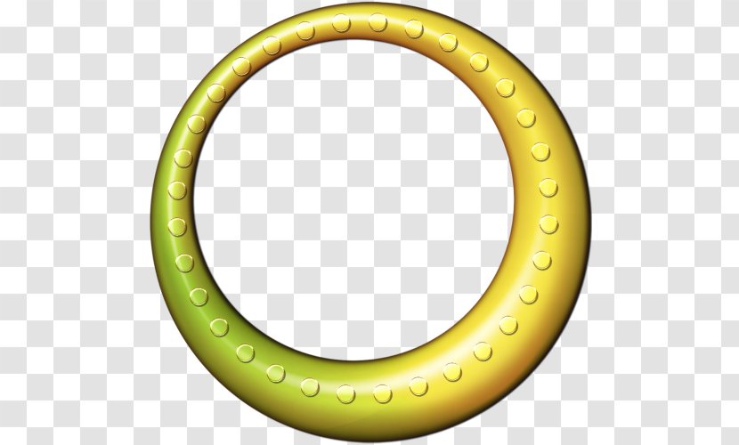 Smile Oval Yellow - Body Jewelry - Material Transparent PNG