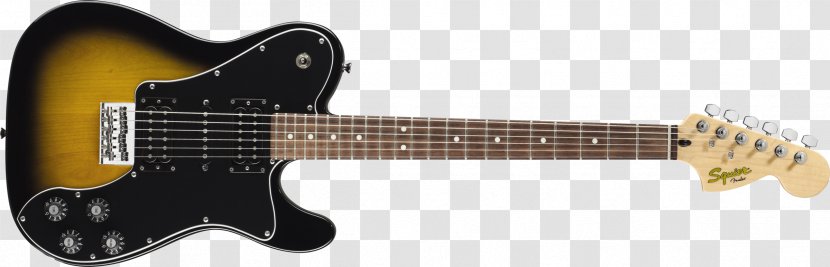 Fender Telecaster Deluxe Stratocaster Squier Bullet - Custom - Electric Guitar Transparent PNG