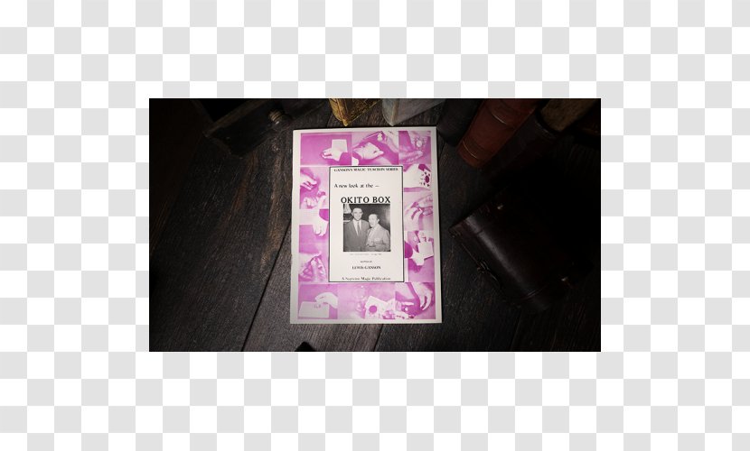 Magic With Faucett Ross Okito Box Paper Book - Justin Kan Transparent PNG