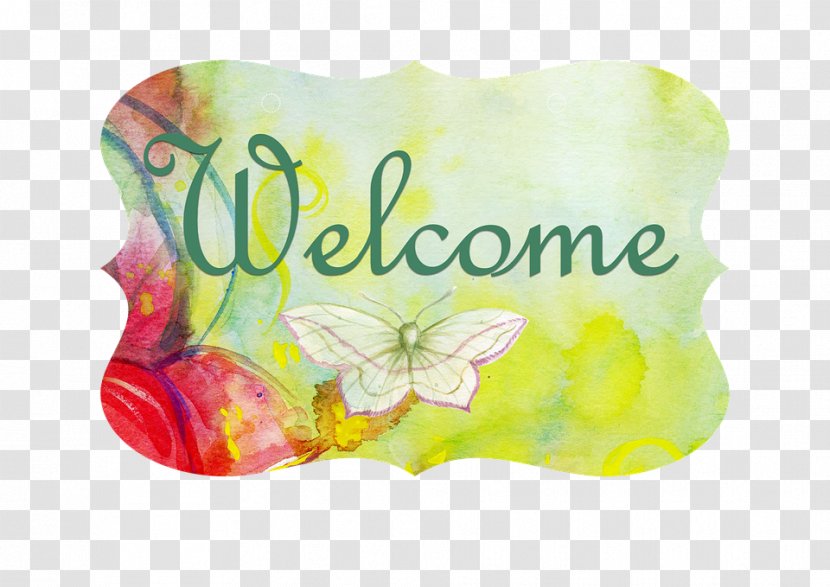 Wrought Iron Welcome Sign House Transparent PNG