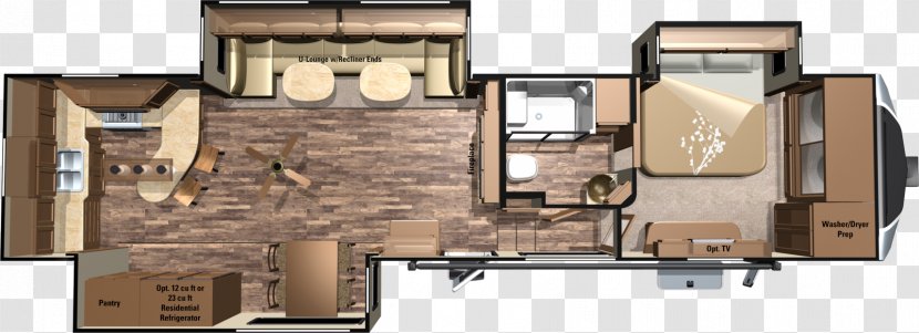 Keystone Campervans Fifth Wheel Coupling Floor Plan All Seasons RV - Rv - House Transparent PNG