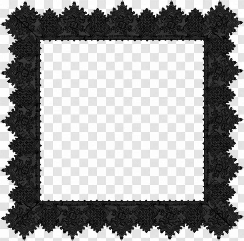Picture Frames - Photography - Lace Boarder Transparent PNG