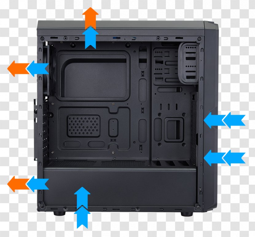 Computer Cases & Housings FSP Group ATX Personal - Electronics - Cooling Tower Transparent PNG