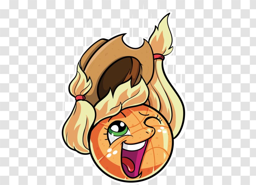 Applejack Face Clip Art - Artwork Transparent PNG