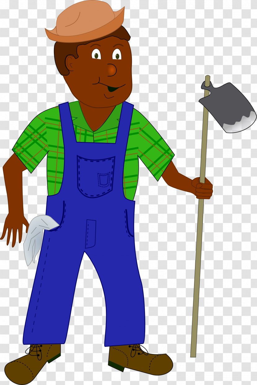 Farmer Agriculture Cartoon Clip Art - Fictional Character - Male Transparent PNG