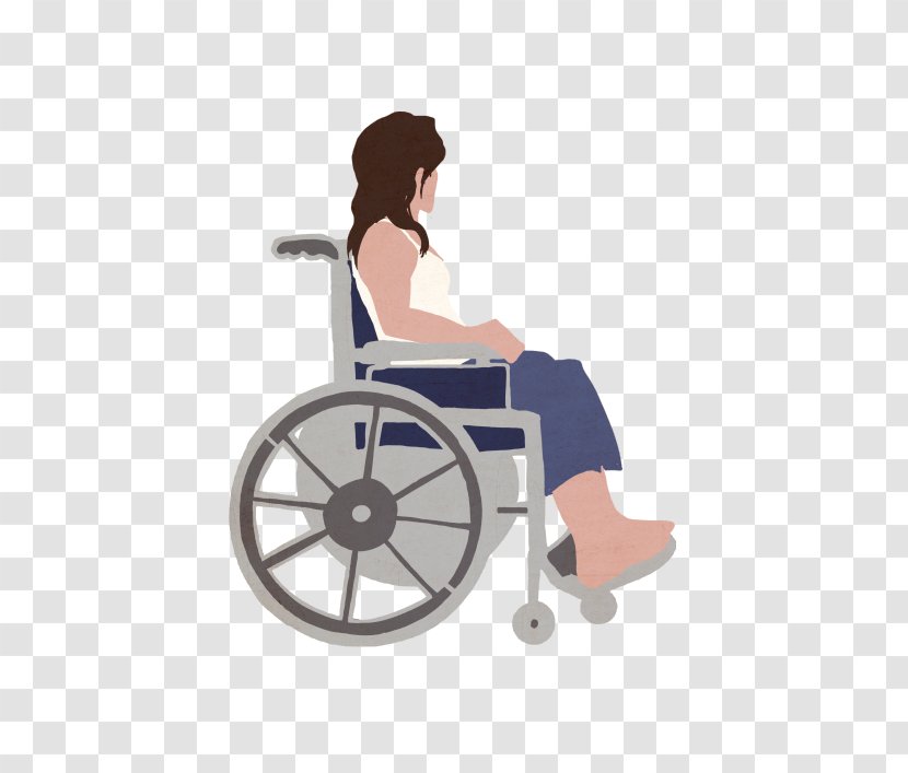 Wheelchair Shoulder Product Design - Standing - Chair Transparent PNG