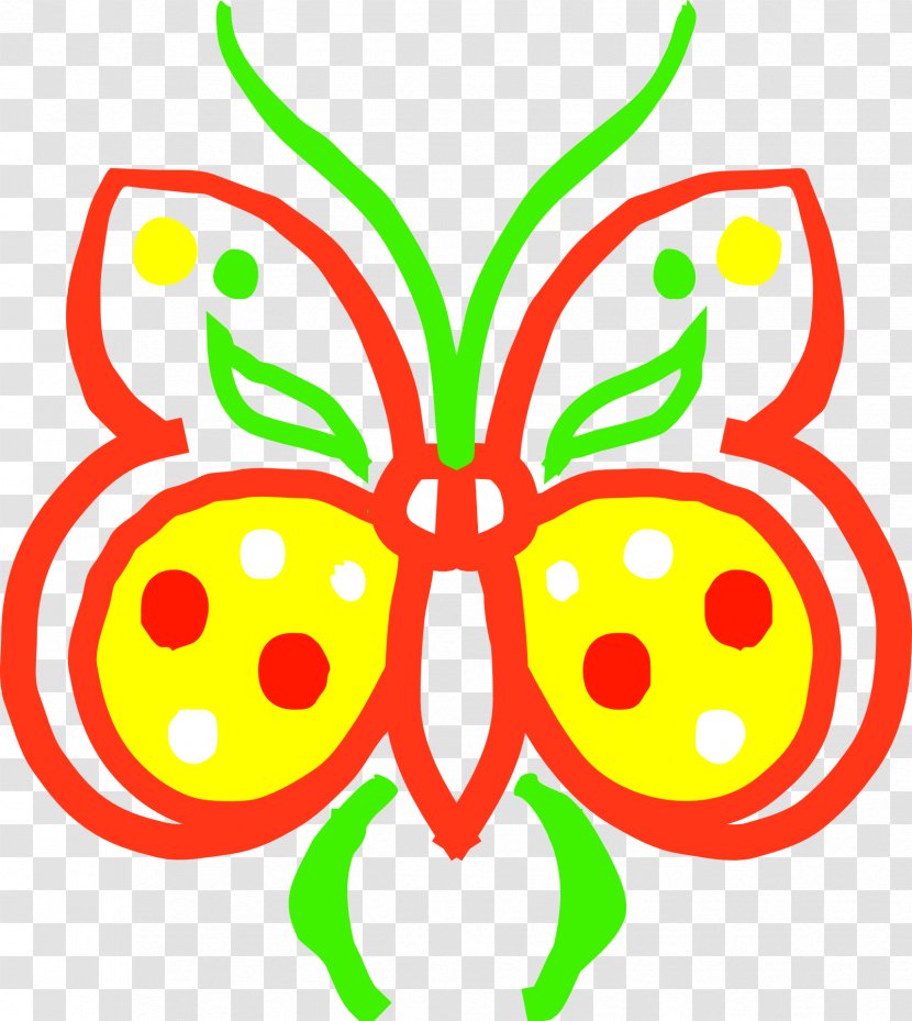 Butterfly Clip Art - Petal - Red Transparent PNG