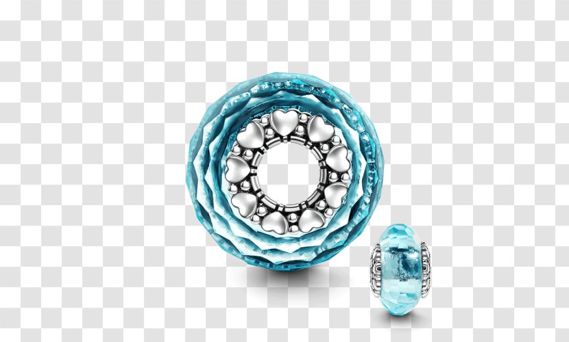 Murano Charm Bracelet Glass Bead - Body Jewelry Transparent PNG