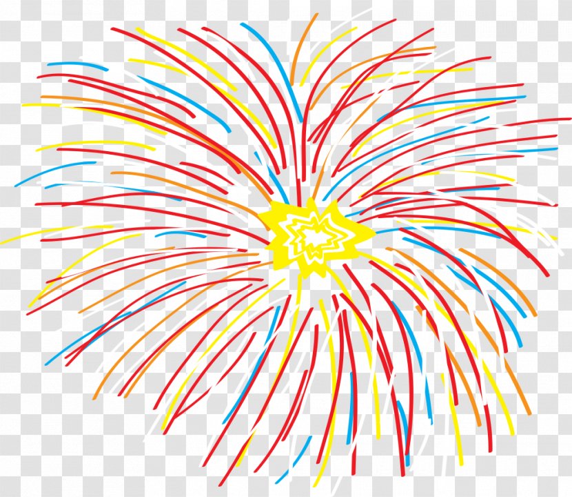 Abstract Art Graphic Design Clip - Fireworks - Colorful Transparent PNG