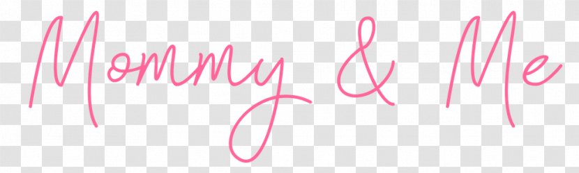 Logo Pink M Brand Line Font - Smile - Mommy Transparent PNG