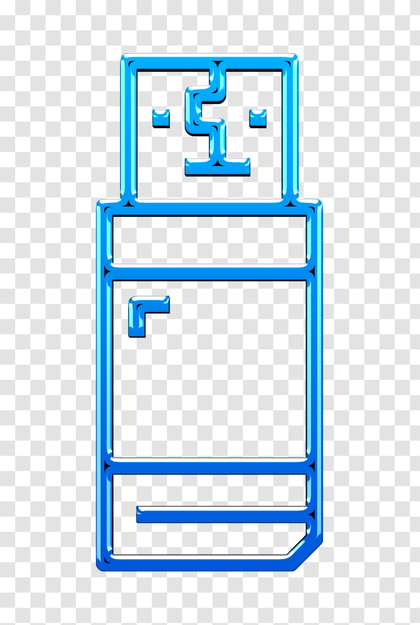 Usb Icon - Rectangle - Parallel Transparent PNG