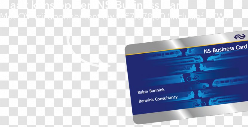 Brand Multimedia Microsoft Azure Font - Business Card Transparent PNG