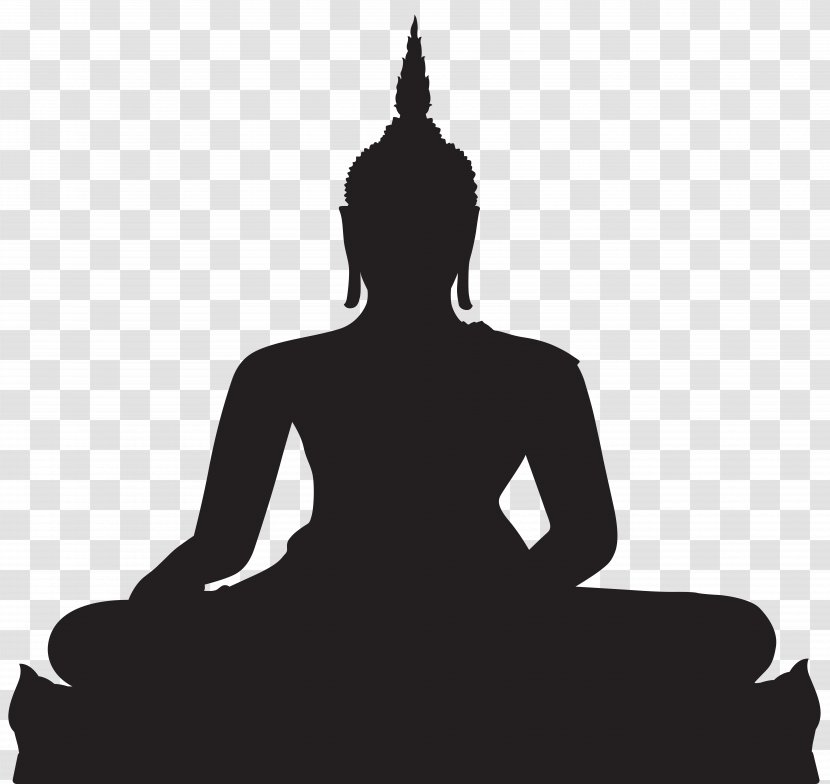 Buddhism Buddhist Meditation Silhouette Clip Art Transparent PNG