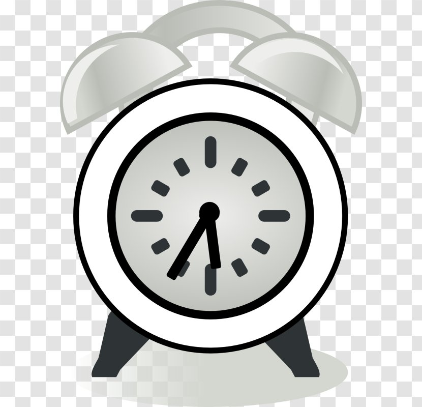 Clip Art Alarm Clocks Vector Graphics - Royaltyfree - Clock Transparent PNG