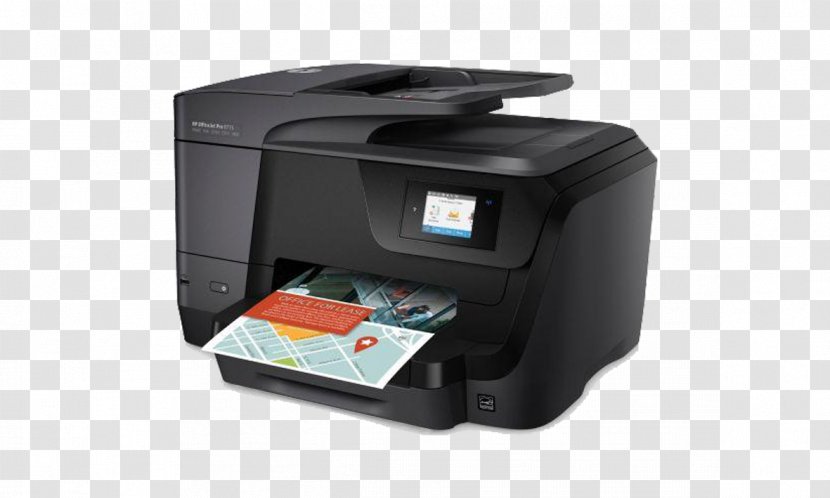 Hewlett-Packard HP Officejet Pro 8715 Multi-function Printer Inkjet Printing - Ink - Hewlett-packard Transparent PNG