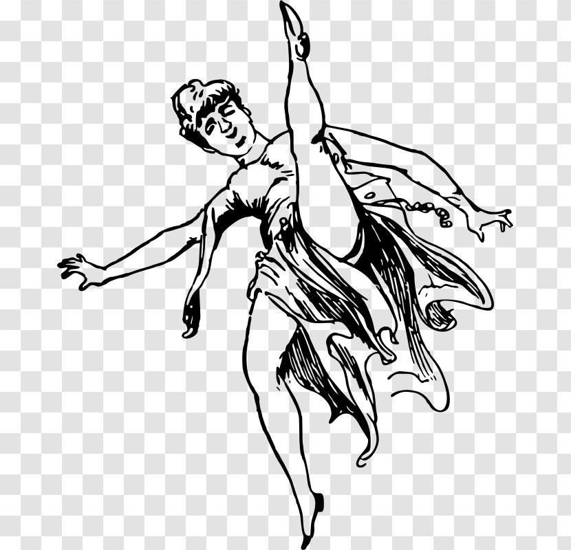 Dance Clip Art - Line - Dancing Lady Transparent PNG