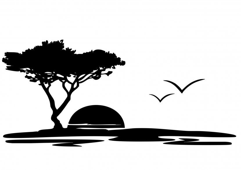 Wall Decal Sticker Art - Branch - Silhouette Transparent PNG