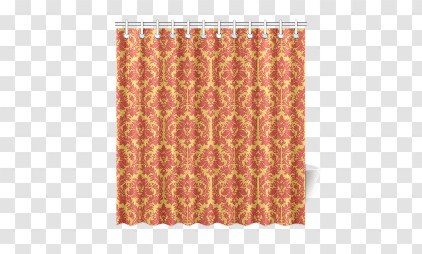 Curtain Window Treatment Decorative Arts Cloth Napkins - Yellow Transparent PNG
