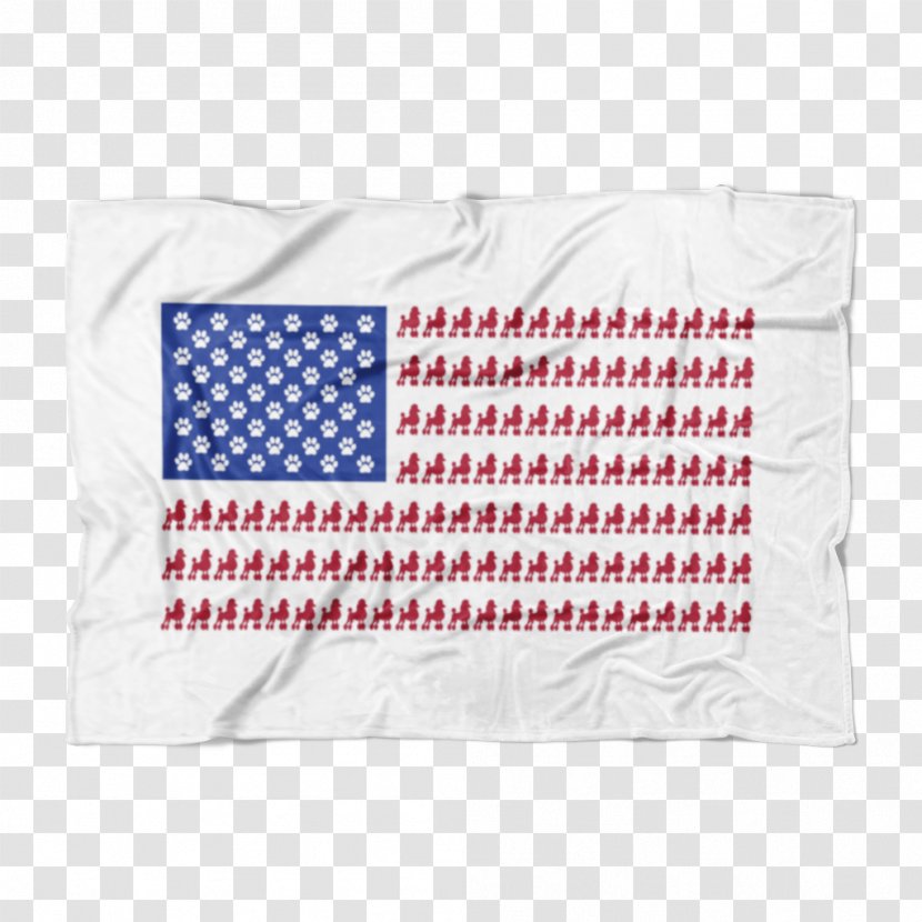 Linens Textile Flag Rectangle - Poodle Dog Transparent PNG