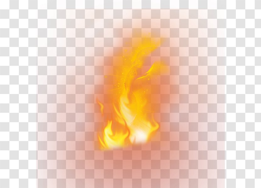 Creative Pull The Red Flames Free - Heat - Yellow Transparent PNG