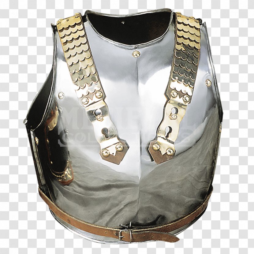 Breastplate Cuirass Middle Ages Napoleonic Wars Armour - Costume Transparent PNG