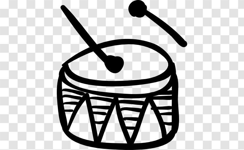 Hand Drums Drawing Percussion - Silhouette - Instruments Vector Transparent PNG