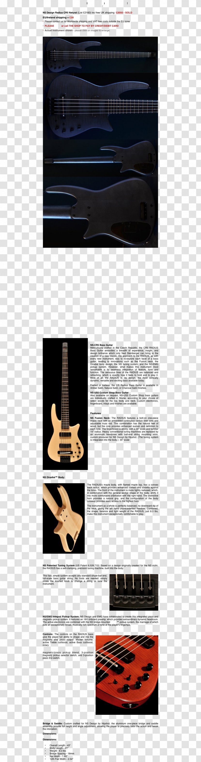 Brand Font - Frame - Bass Guitar Transparent PNG