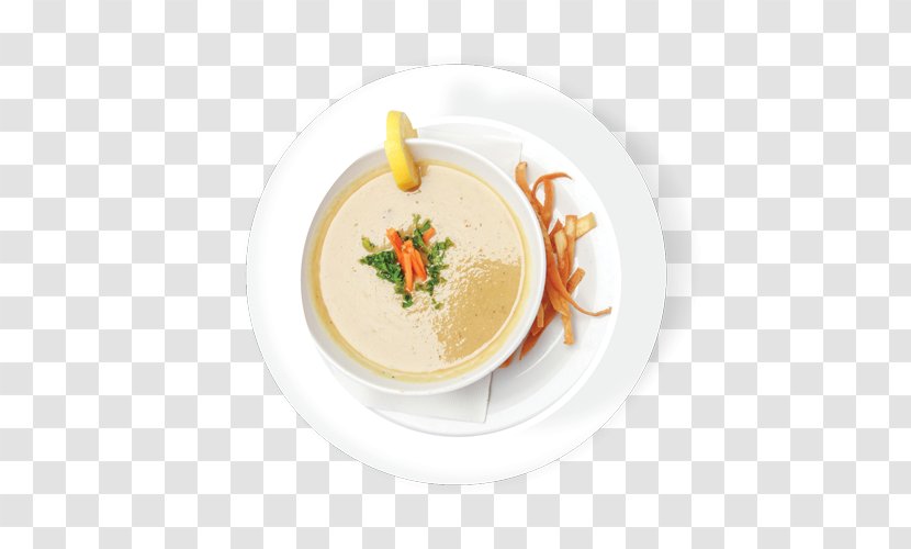 Paramount Fine Foods Bisque Middle Eastern Cuisine Lentil Soup - Garnish Transparent PNG