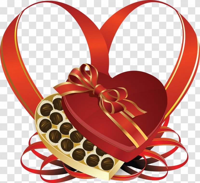 Royalty-free Drawing Clip Art - Valentine S Day - Heart Box Transparent PNG