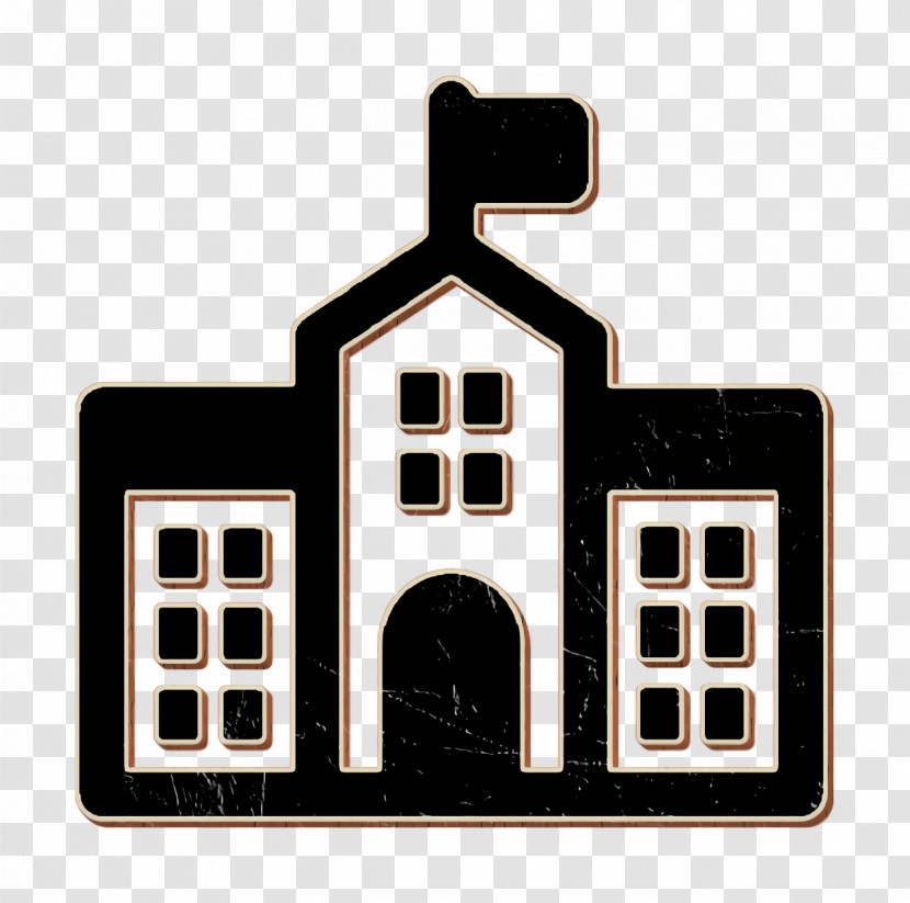 Buildings Icon University Icon Studying Icon Transparent PNG