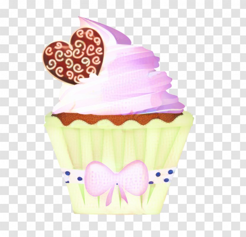 Pink Birthday Cake - Food - Cream Petit Four Transparent PNG