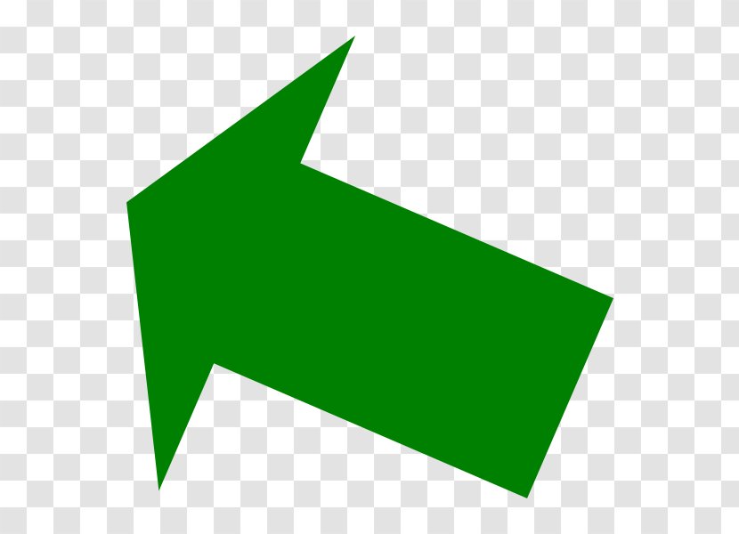 Green Arrow Clip Art - Rectangle - Up Right Transparent PNG