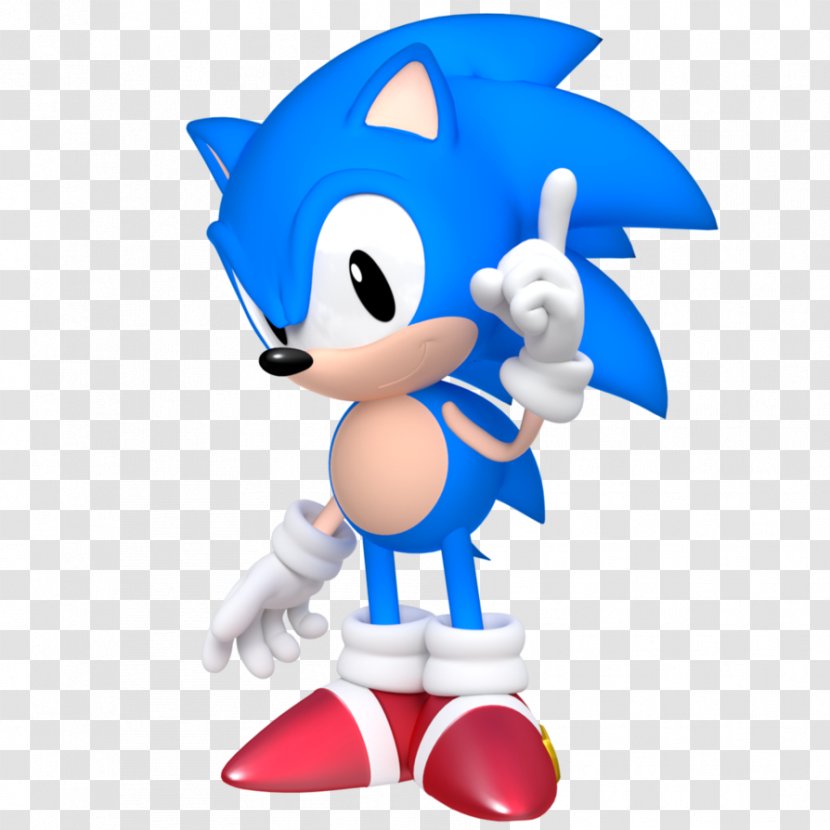 Sonic 3D Jump Chaos Knuckles The Echidna Rendering - Usb - Classic Transparent PNG