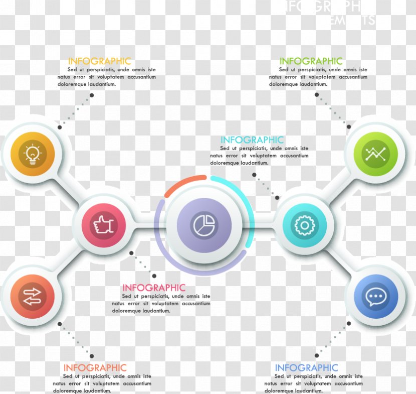 Diagram Circle Chart - Technology - Creative PPT Element Transparent PNG