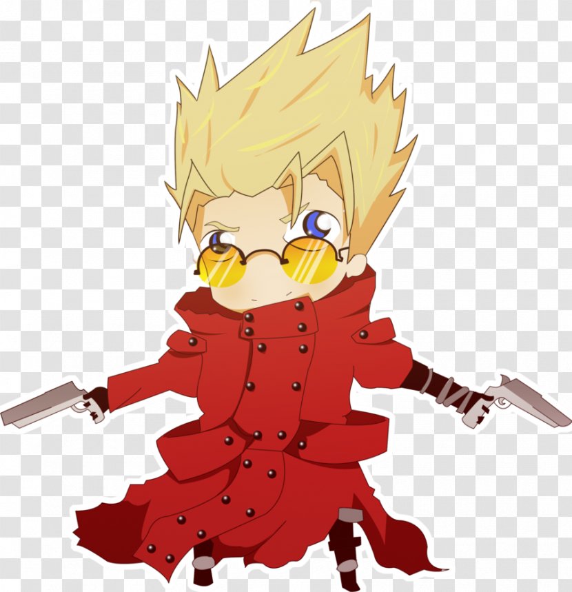 Vash The Stampede Trigun Fan Art - Cartoon - Frame Transparent PNG