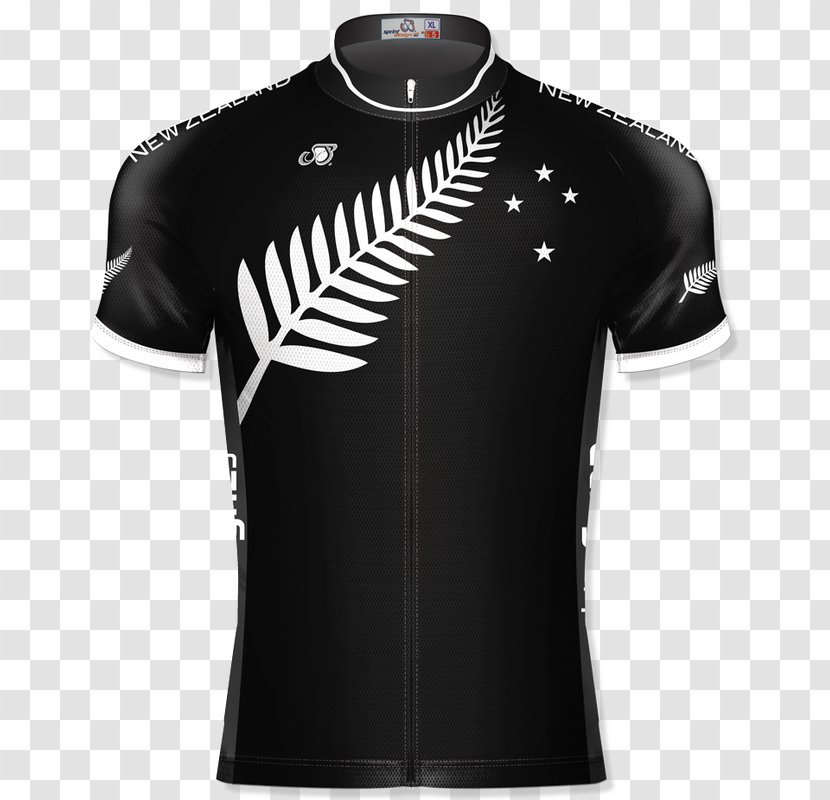 T-shirt Silver Fern Flag New Zealand Clothing - Sleeve - Dynamic Graphic Material Transparent PNG