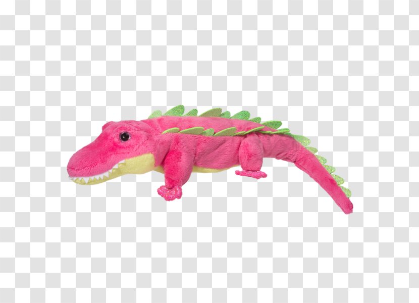 Stuffed Animals & Cuddly Toys Alligators Amazon.com Pink Common Iguanas - Pillow Pets - Toy Transparent PNG