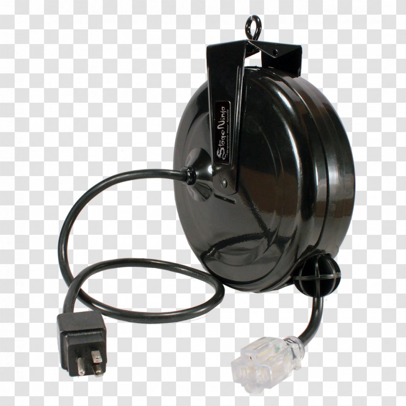 Headphones Cable Reel Power Extension Cords - Audio Equipment Transparent PNG