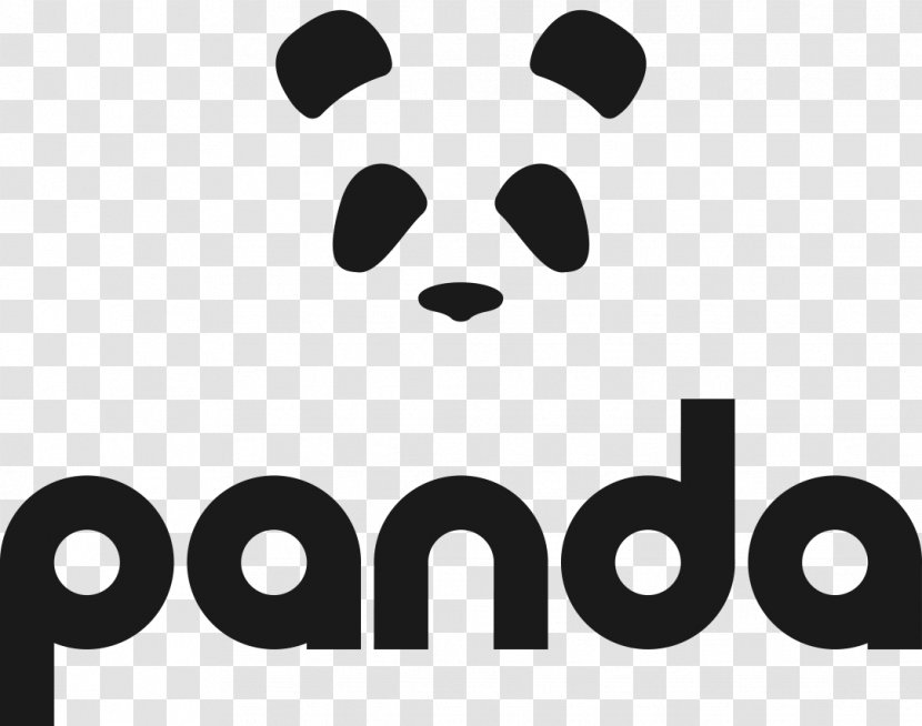 Logo Giant Panda Human Mammal Font - Happiness Transparent PNG
