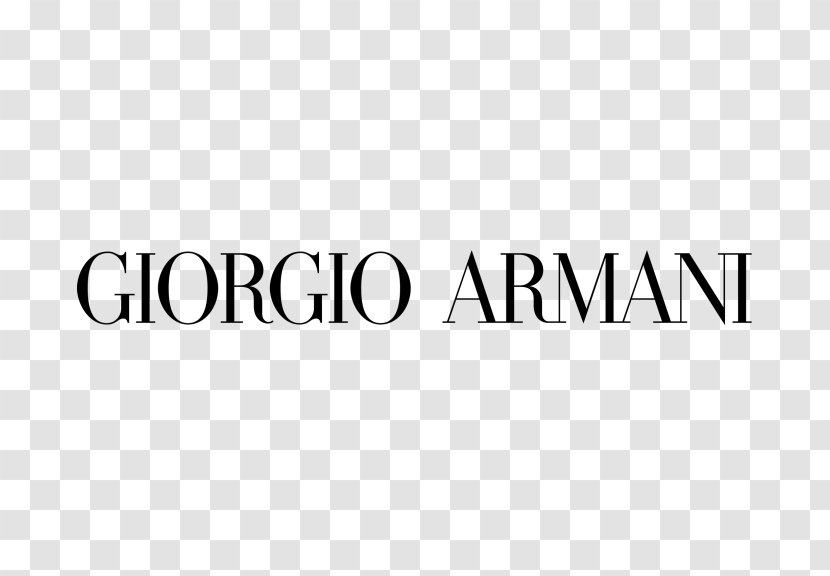 Armani Fashion Logo Perfume Cosmetics - Design Transparent PNG