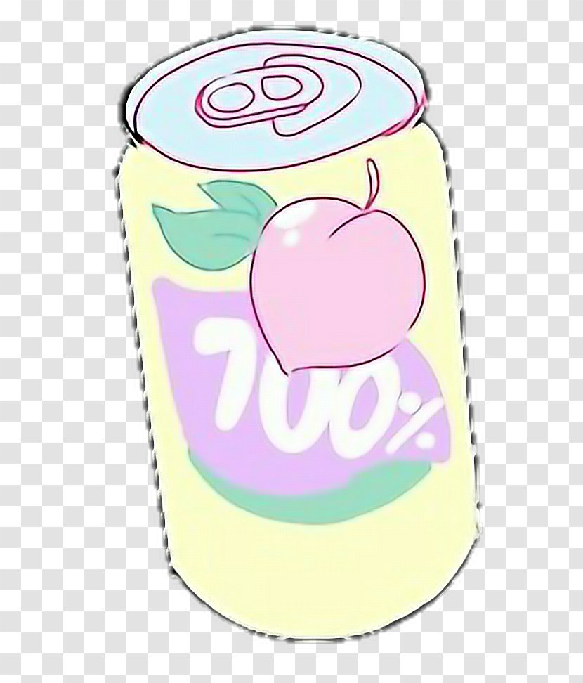 Clip Art Fizzy Drinks Transparency Illustration - Drawing - Aesthetic Clipart Peach Transparent PNG