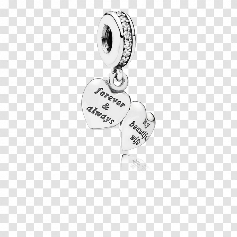 Earring Charm Bracelet Pandora Cubic Zirconia Charms & Pendants - Jewellery Transparent PNG