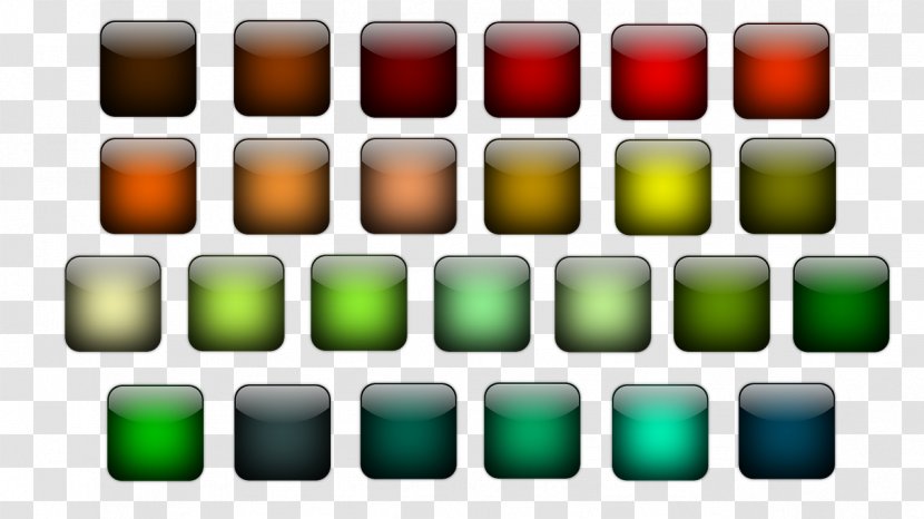 Button - Material - Rectangle Transparent PNG