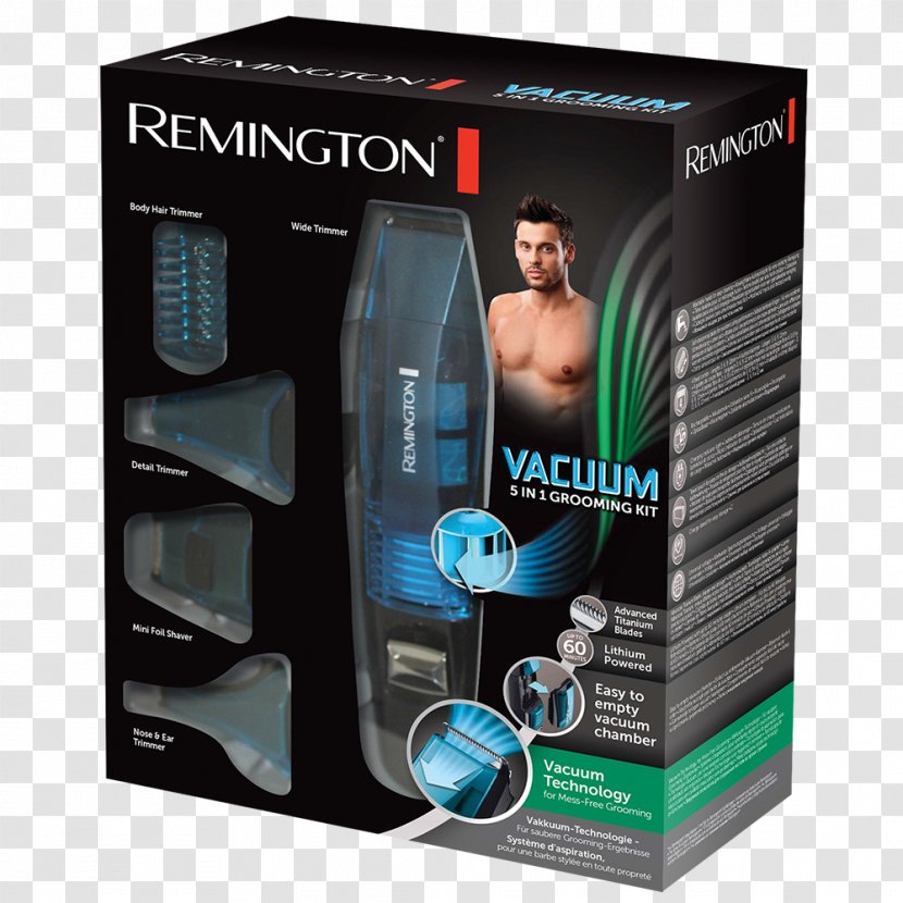 Hair Clipper Remington BHT6250 Electric Razors & Trimmers Vacuum Products - Tool - Personal Grooming Transparent PNG