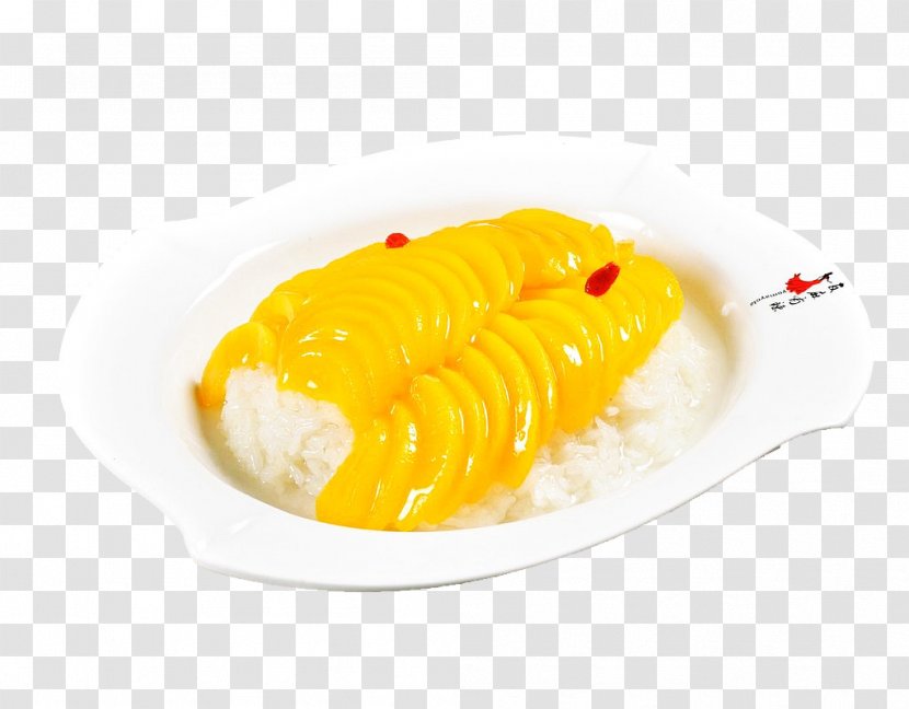 Yangzhou Fried Rice Pudding Dish Peach - Glutinous - Buckle Transparent PNG