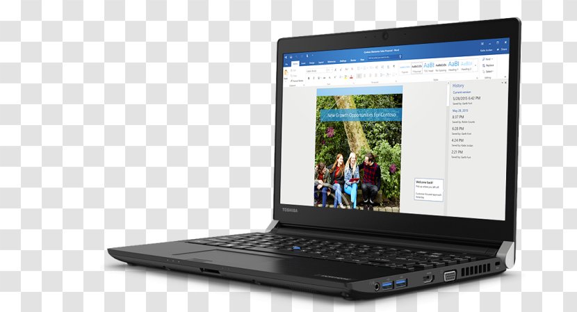 Netbook Computer Hardware Toshiba Portege A30-C-1CZ (13.3 Inch) Notebook Core I5 Laptop - Tecra - Computers Transparent PNG
