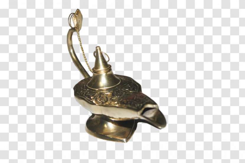 Genie Aladdin Oil Lamp Jinn - Metal Transparent PNG