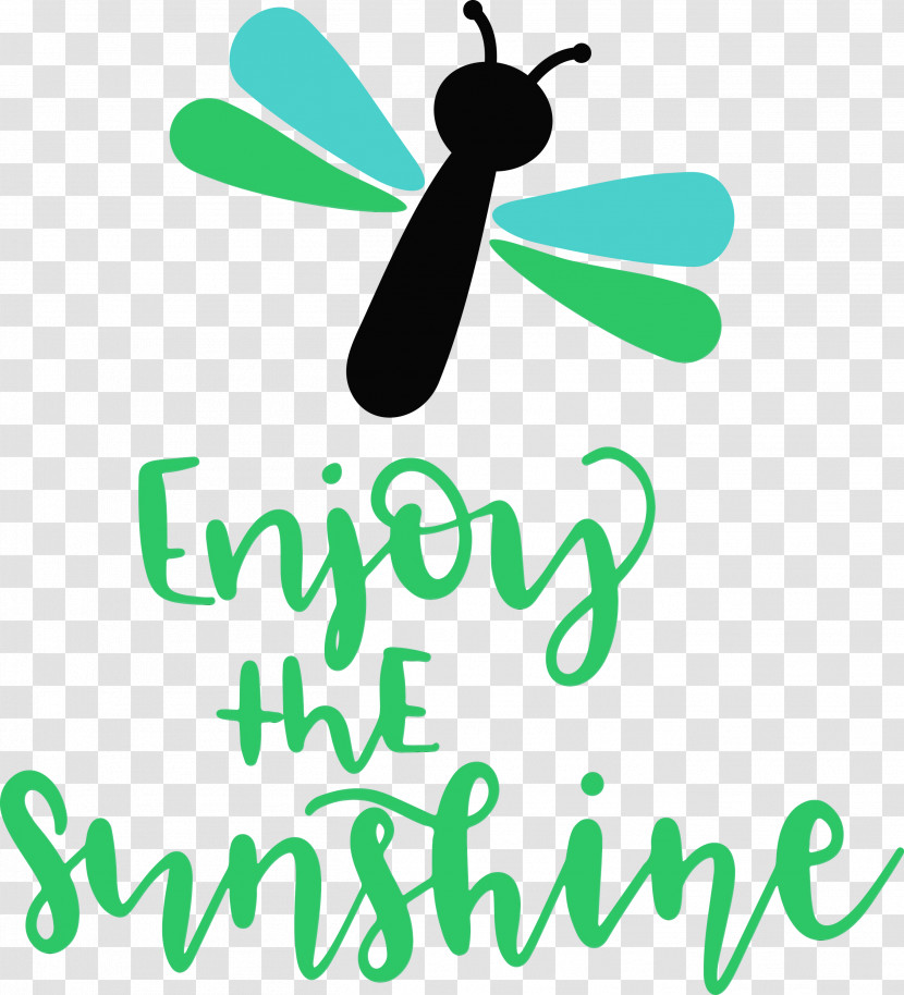 Insect Logo Pollinator Green Text Transparent PNG