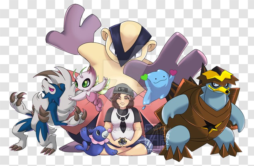 Digital Art Pokémon Fan - Tree - Pokemon Team Transparent PNG