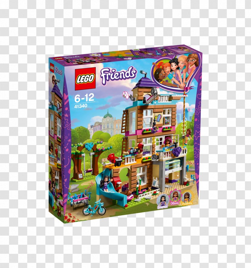 LEGO Friends 41340 Friendship House Hamleys Toy - Toys R Us Transparent PNG